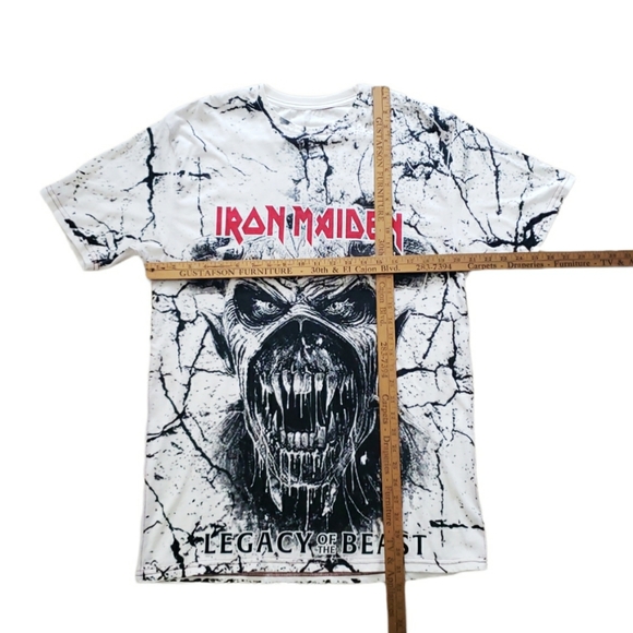 ‼️SOLD‼️ Rare Iron Maiden 2019 World Tour Concert Legacy of the beast All over - Picture 6 of 10